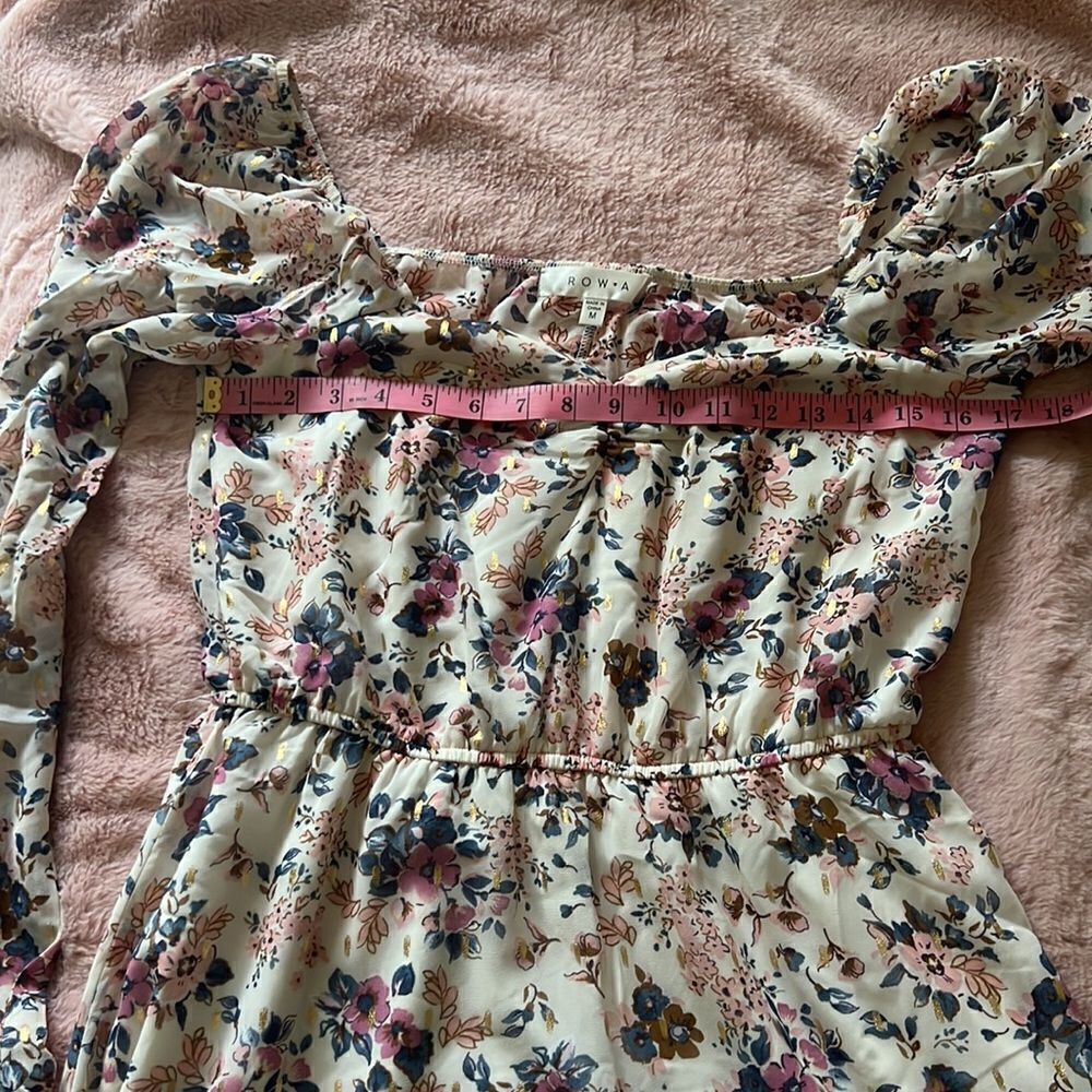 Floral baby doll dress M - Picture 4 of 10